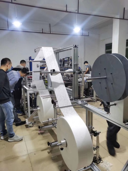 一拖二全自動口罩機